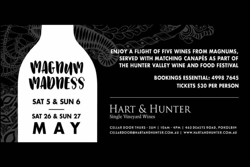 Magnum Madness at Hart & Hunter Wines