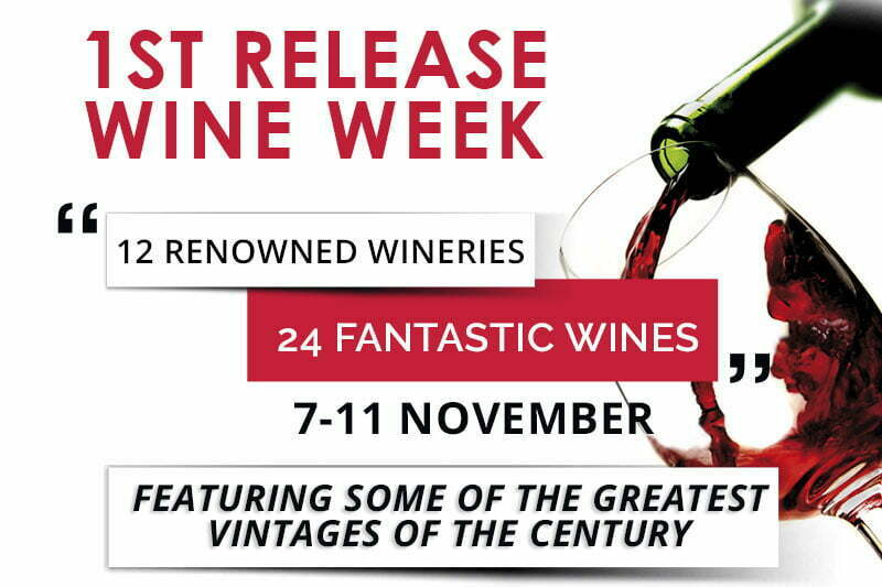 1st Release Wine Week